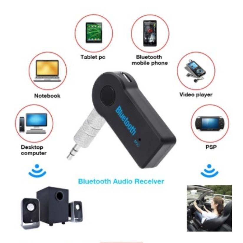 Adaptador Bluetooth P2 Música Chamada Som Carro 3.5mm Sem Fio SusStore (1) Adaptador Bluetooth P2 - SusStore Conexão Sem Fio: Transmite música e atende chamadas via Bluetooth. Compatível com Carros: Conecta-se à entrada P2 de 3.5mm do veículo. Universal: Funciona com qualquer dispositivo com saída de áudio de 3.5mm. Portátil: Pequeno e leve, ideal para uso em veículos. Instalação Fácil: Pareamento rápido e simples com dispositivos. Perfeito para quem busca praticidade e funcionalidade Bluetooth no carro.