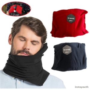 Almofada de Viagem Ortopédica em Forma de U Conforto ortopédico para seu pescoço em qualquer viagem! Design Ergonômico: Formas V e C para um ajuste ideal. Alívio da Dor: Suporte ortopédico que minimiza a tensão no pescoço. Material Confortável: Tecido macio e enchimento adaptável. Pronta para Uso: Sem necessidade de inflar, facilidade a qualquer momento. Ideal para Viagens: Perfeita para uso em avião, carro e outros transportes.