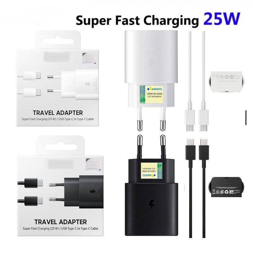 Carregador 25W Turbo Carregar Super Rápido USB C+Cabo Tipo C Carregador Turbo 25W USB C Potência de 25W: Carregamento rápido e eficiente. Cabo Tipo C Incluso: Pronto para conectar e usar. Compatibilidade Universal: Ideal para dispositivos USB C. Perfeito para quem precisa de carregamento super rápido.