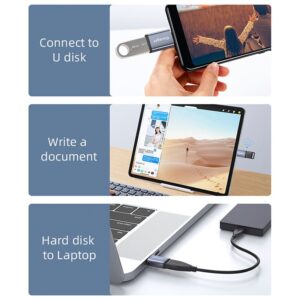 Essa Essager USB 3.0 Tipo c Adaptador OTG Conversor Macho Para Fêmea USBC Connectorotg