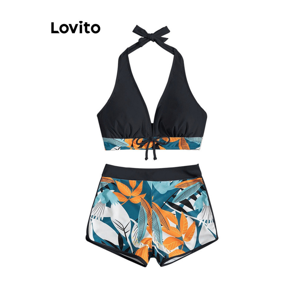 Lovito Conjuntos De Biquíni Com Laço De Plantas Sexy Para Mulheres LNL36108 (Branco Verde Preto) (2) Conjunto de Biquíni Lovito com Laço de Plantas LNL36108 Charme natural e estilo sofisticado para o verão! Design com Laços: Detalhes charmosos que realçam a beleza. Estampa Vegetal: Inspiração na natureza para um look vibrante. Cores Elegantes: Disponível em branco, verde e preto. Conforto Superior: Tecido que se ajusta perfeitamente ao corpo. Cortes Sensuais: Valoriza as curvas com elegância e confiança. Perfeito para quem busca um biquíni que combine estilo, conforto e um toque de sensualidade.