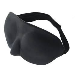 Máscara Tapa Olhos P/ Dormir 3d – Durma Bem Sem Luminosidade/ Viagem, Acolchoada Avião. Almofadada.