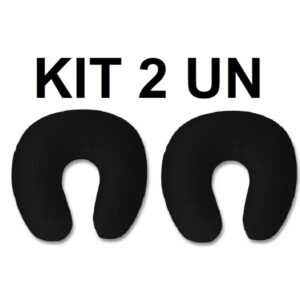 Kit 2 Almofadas de Apoio de Pescoço com Zíper em Forma de U Conforto de Algodão: Toque suave e aconchegante. Ergonômicas: Forma de U para suporte ideal do pescoço. Zíper Prático: Facilita a lavagem da capa. Kit Duplo: Perfeito para casais ou para ter um reserva. Portáteis: Fáceis de levar em viagens. Ideal para conforto e praticidade em deslocamentos ou descanso em casa.