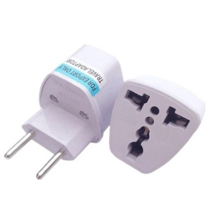 Adaptador Tomada Universal Padrão Europeu Uk Para o Brasil Adaptador de Tomada Universal Europa/UK para Brasil Compatível com plugues europeus e do Reino Unido. Design compacto para viagens. Seguro para seus dispositivos. Ideal para viajantes que precisam conectar seus eletrônicos no Brasil.